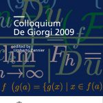 Colloquium De Giorgi 2009-0