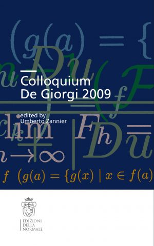 Colloquium De Giorgi 2009-0
