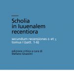 Scholia in Iuuenalem recentiora. Secundum recensiones F et C tomus I (satt. 1-6)-0