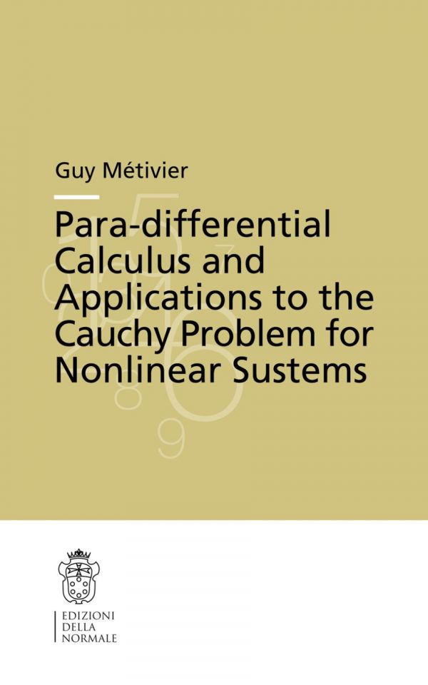 Para-differential Calculus and Applications to the Cauchy Problem for Nonlinear Systems-0