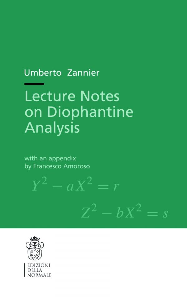 Lecture Notes on Diophantine Analysis-0