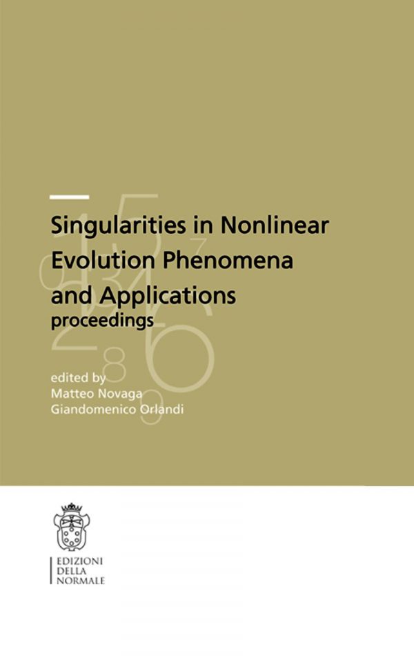 Singularities in Nonlinear Evolution Phenomena and Applications-0