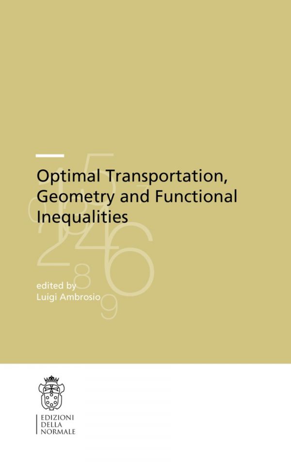 Optimal transportation, Geometry and Functional Inequalities-0