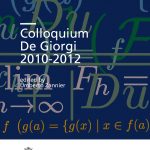 Colloquium De Giorgi 2010-2012-0