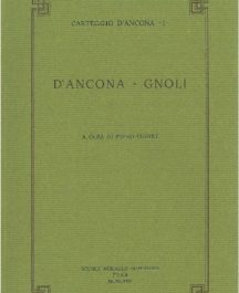 Carteggio D'Ancona 3 "D'Ancona - Gnoli"-0