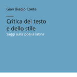 Critica del testo e dello stile <br>Saggi sulla poesia latina