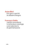 Eroi greci e perché ne abbiamo bisogno<br><i>Laetitia renovationis</i> La letteratura carolingia come laboratorio di sperimentazione